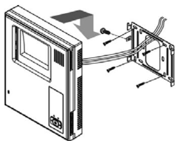 MARMITEK DOORGUARD 300 - Montaggio del monitor al muro (imagine 7) - 1
