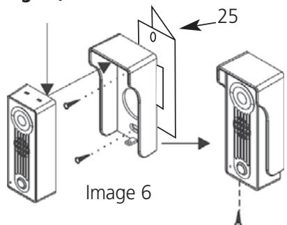 MARMITEK DOORGUARD 300 - Première étape installer la caméra de la sonnette sur l'encadrement (image 6) - 1