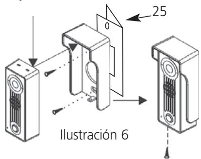 MARMITEK DOORGUARD 300 - Paso 1 Montaje de la CAMERA de tiempo en el bastidor (Ilustración 6). - 1