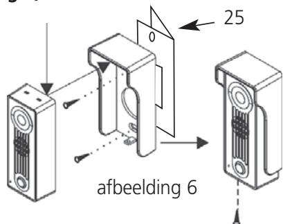 MARMITEK DOORGUARD 300 - Stap 1 Monteren van de deurbelcamera aan het kozijn. (afbeelding 6) - 1