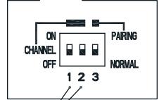 MARMITEK DOORPHONE 120 - Kanaleinstellung AuBeneinheit (nur für die Einstellung einer AuBeneinheit mit einer Klingel (1)) - 3