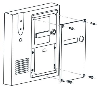MARMITEK DOORPHONE 120 - Kanaal instellen buitenunit (alleen voor het instellen van een buitenunit met één deurbel knop (1)) - 1