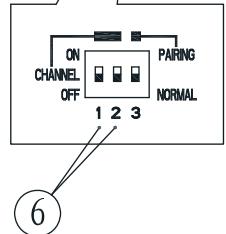 MARMITEK DOORPHONE 120 - Kanaal instellen buitenunit (alleen voor het instellen van een buitenunit met één deurbel knop (1)) - 3