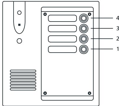 MARMITEK DOORPHONE 120 - Impostazione del canale della cornetta - 5