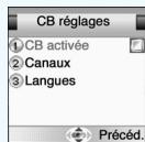 MAXON MX-C90 - CB réglages - 1