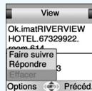 MAXON MX-C90 - LIRE des messages - 2
