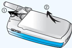 MAXON MX-C90 - Enlever la batterie - 1