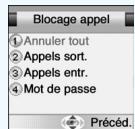 MAXON MX-C90 - Blocage APPEL - 1