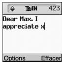 MAXON MX-C160 - Nouveau SMS - 3