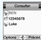 MAXON MX-C90 - Répertoire téл - 1