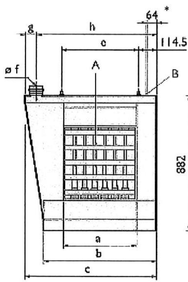 S.PLUS AG 660 EX - Encombrement - 1