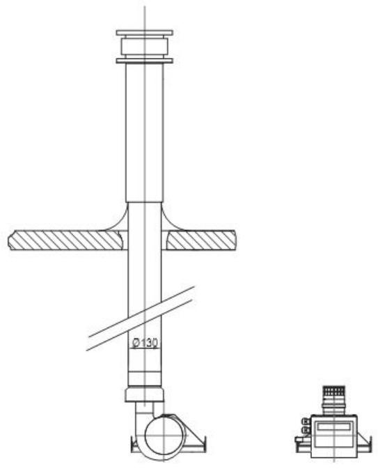 S.PLUS RBT 320 L DA - -Evacuation de fumée raccordée - Type B12 - 1