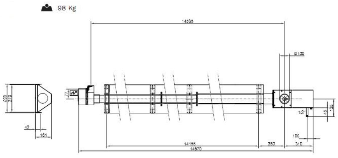 S.PLUS RBT 320 L DA - – Assemblage et dimensions RBT 320 L DA - 2