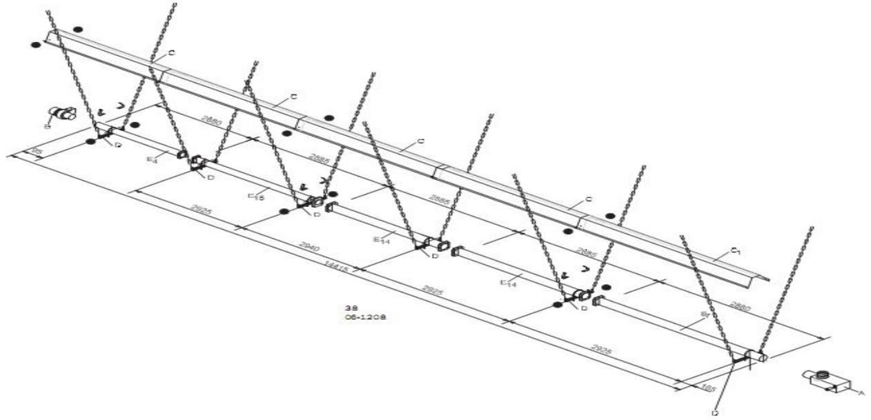 S.PLUS RBT 320 L DA - – Assemblage et dimensions RBT 320 L DA - 1