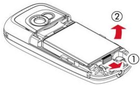 SENDO P600 - Enlever la batterie - 1