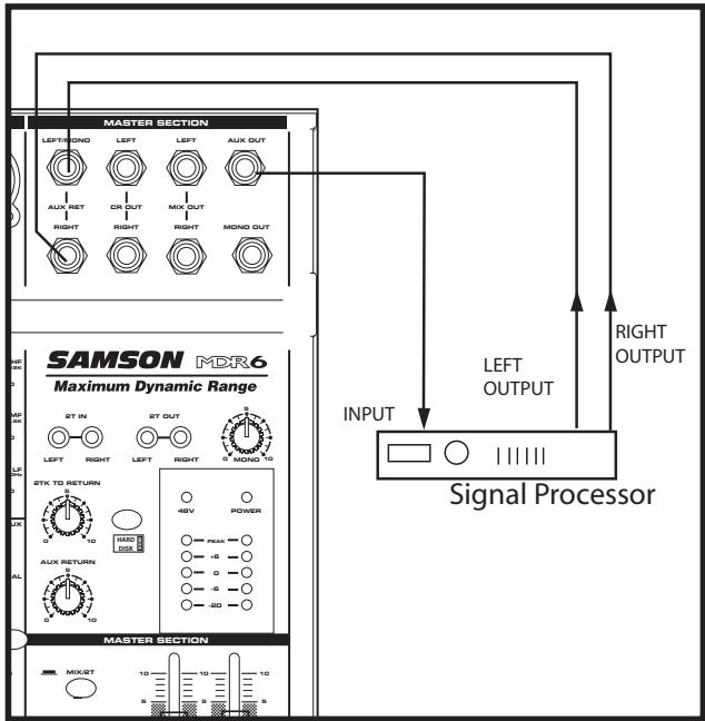 SAMSON MDR6 - USING AN EXTERNAL EFFECT - 1