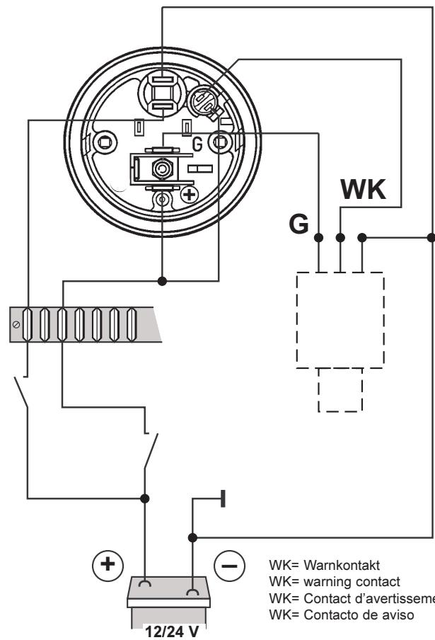 VDO TEMPERATURE GAUGE - 6