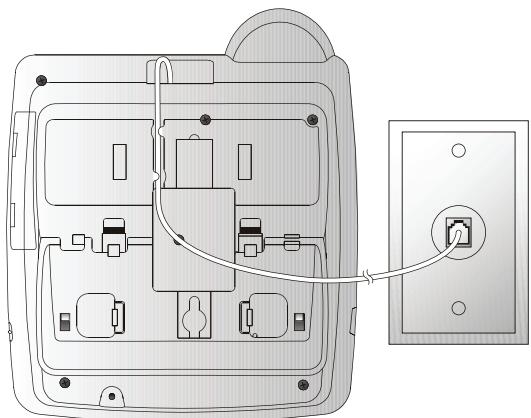 AT&T AT&T 950 - repositionnez le support du socle pour l'installation murale. - 1