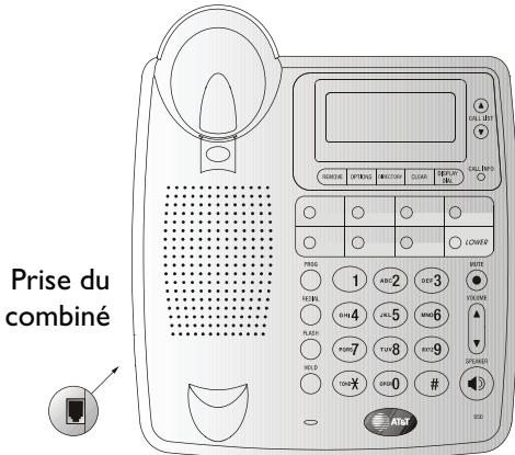 AT&T AT&T 950 - Raccordez le combiné au téléphone - 1