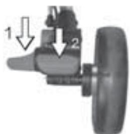 HARTAN I-GO - Uzywanie hamulca - 1