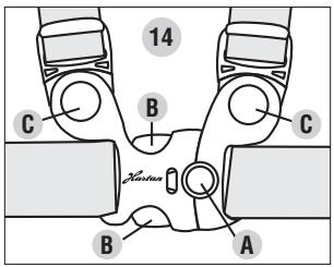 HARTAN SKATER X - Sikkerhetssele ADVARSEL - 1