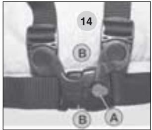 HARTAN SKY XL - Safety belt WARNING! - 2