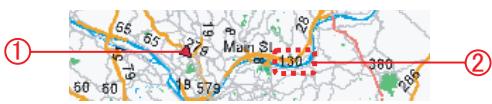 ECLIPSE E-ISRV CD7100 - Mode plan de la ville - 1