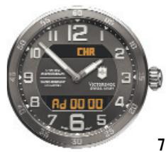 VICTORINOX SWISS ARMY CHRONO CLASSIC XLS MT - SÉLECTION DES FONCTIONS - 2