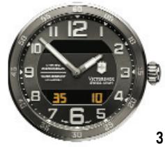 VICTORINOX SWISS ARMY CHRONO CLASSIC XLS MT - SÉLECTION DES FONCTIONS - 7