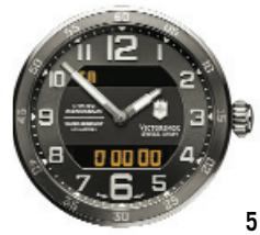 VICTORINOX SWISS ARMY CHRONO CLASSIC XLS MT - SÉLECTION DES FONCTIONS - 5