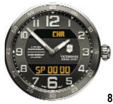 VICTORINOX SWISS ARMY CHRONO CLASSIC XLS MT - SÉLECTION DES FONCTIONS - 6