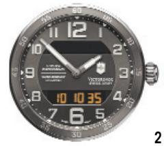 VICTORINOX SWISS ARMY CHRONO CLASSIC XLS MT - USING THE CROWN - 6
