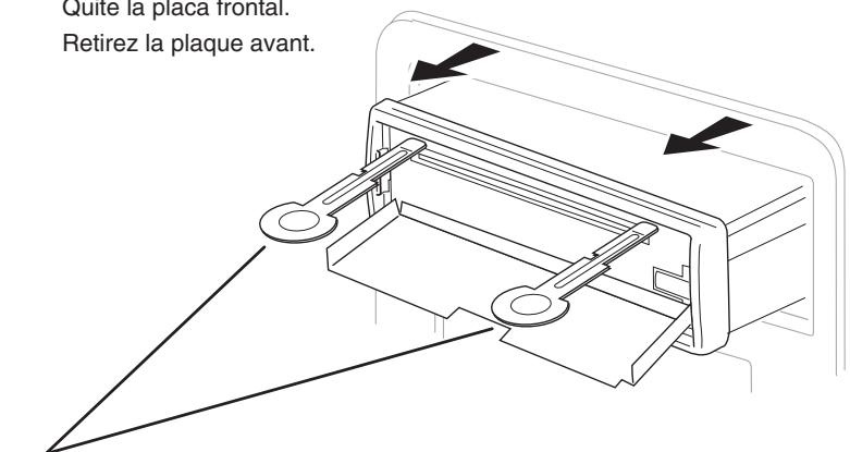 AUDIOVOX MCD9425 - Bouton reset - 2