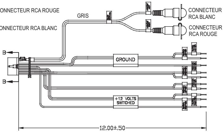 AUDIOVOX MSR2007 - CÂBLAGE - 4