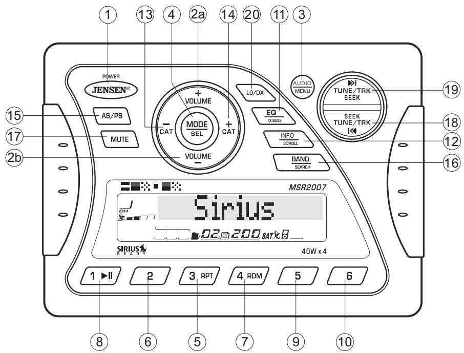 AUDIOVOX MSR2007 - Selecting Tracks - 1