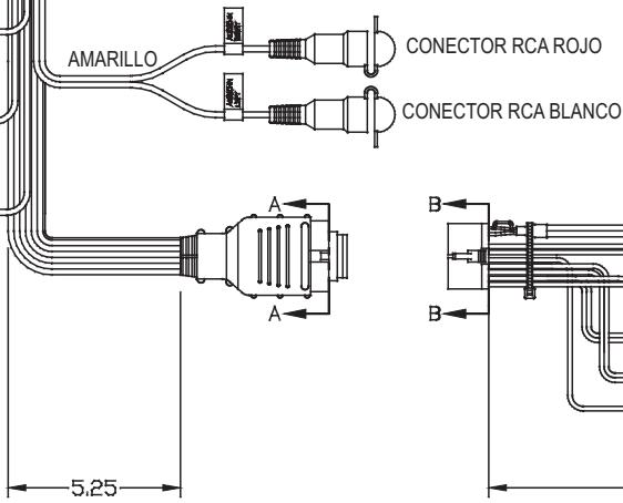 AUDIOVOX MSR2007 - CABLEADO - 6