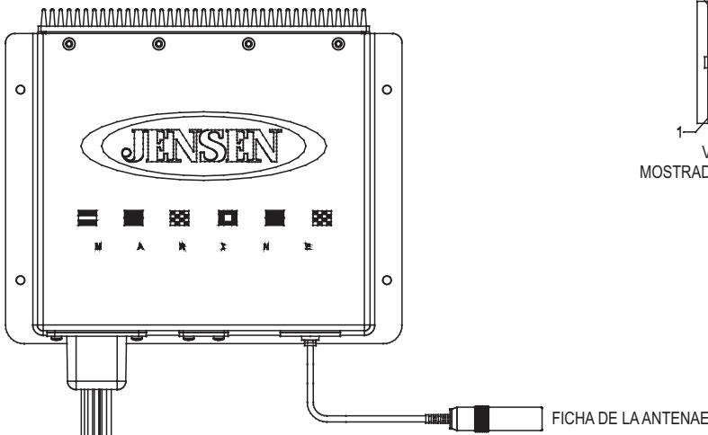 AUDIOVOX MSR2007 - CABLEADO - 2