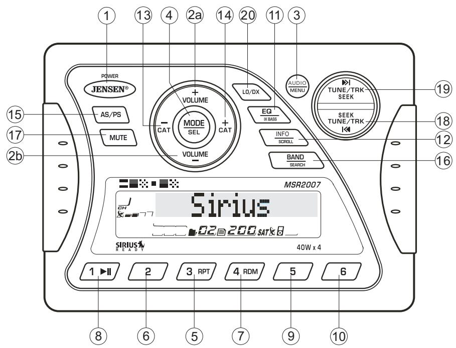 AUDIOVOX MSR2007 - OPERATION TUNER - 1