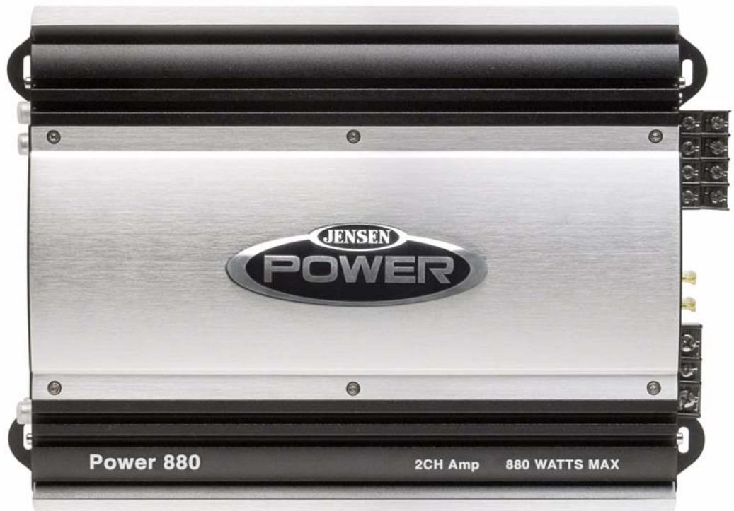 AUDIOVOX POWER AMPLIFIERS 880 - 1