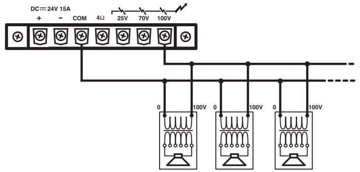 YORKVILLE CA1 - Output Terminal Strip - 6