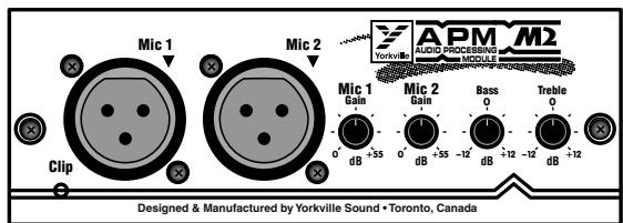 YORKVILLE CR670 - Optiona* M2 Input Microphone Mixer Module - 5
