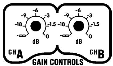 YORKVILLE CR670 - Gain Controls - 1