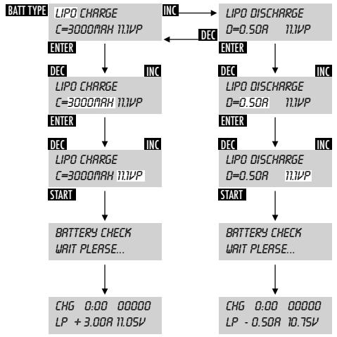 ANSMANN XMOVE DELUXE - DISCHARGE END VOLTAGE: - 1