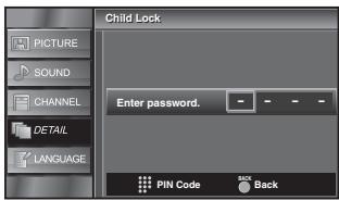 SYLVANIA LC195SLX - Use [the Number buttons] to enter the 4-digit numbers for your PIN Code. - 11