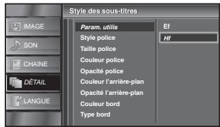 SYLVANIA LC195SLX - style des sous-titres - 9