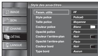SYLVANIA LC195SLX - style des sous-titres - 6