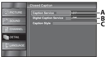 SYLVANIA LC195SLX - Closed Caption - 6