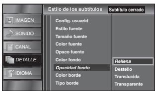 SYLVANIA LC195SLX - Opacidad fondo - 1