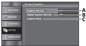 SYLVANIA LC321SSX - Closed Caption - 2