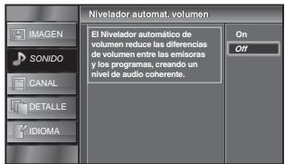 SYLVANIA LC321SSX - Nivelador automat. volumen - 2